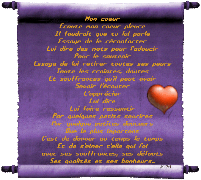 gifs amour texte