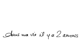 amour texte gif